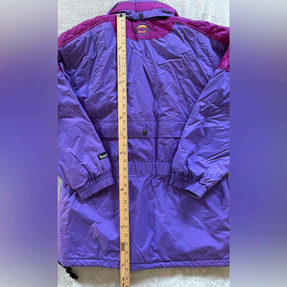 Vintage Marker Women's Ski Jacket in Purple and Red (M) - Picture 10 of 10